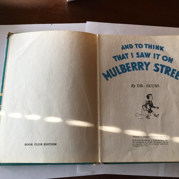 And To Think That I Saw it On Mulberry Street - Picture 4 of 14